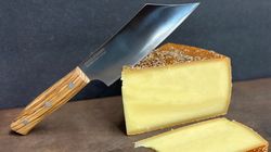Olivenholz, Wok cheese knife